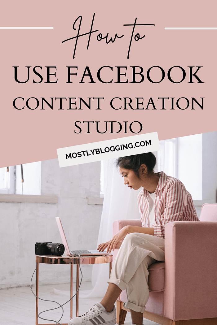 Facebook content creation studio Instagram