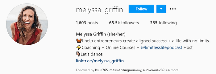 Best Instagram bio to get followers