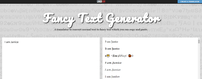 crazy text generator 
