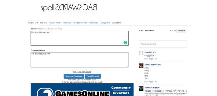 Crazy Text Generator