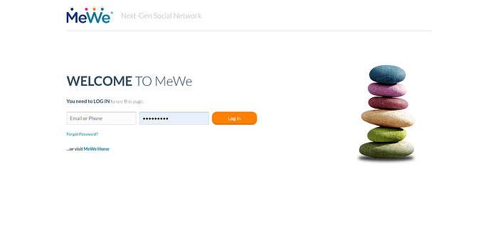 MeWe reviews
MeWe login