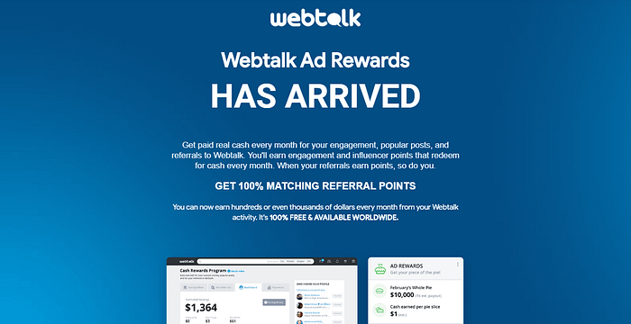 WebTalk review pay per lead