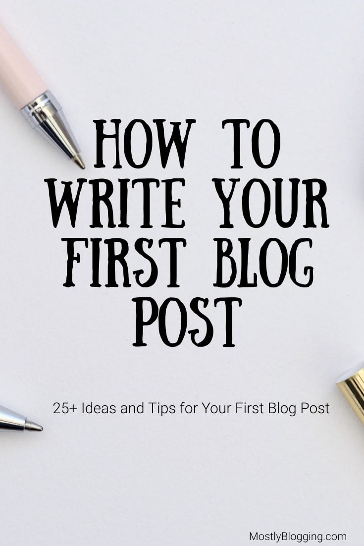 first blog post