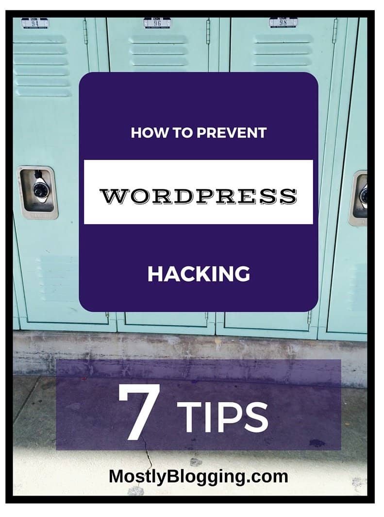 Avoid WordPress Hacking of your blog