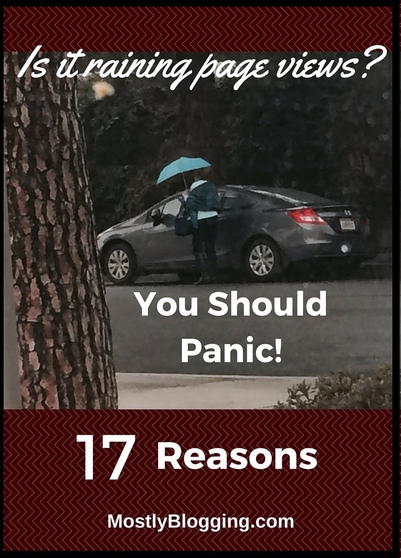get high page views to blog