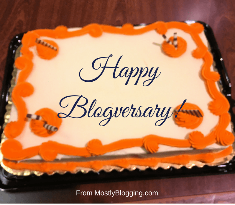 Happy Blogversary
