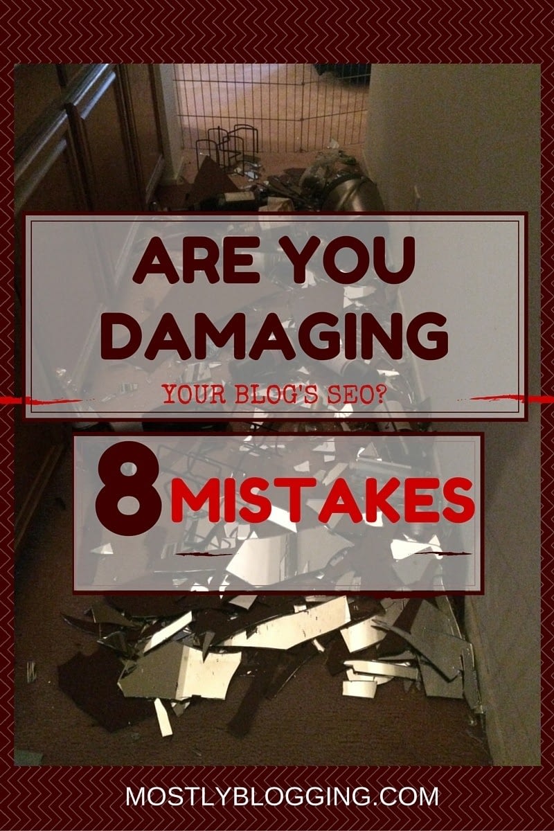 Avoid making these SEO Mistakes when you blog #searchengineoptimization