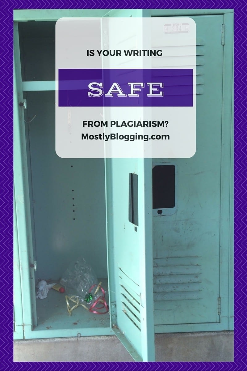 Protect your #writing from plagiarism