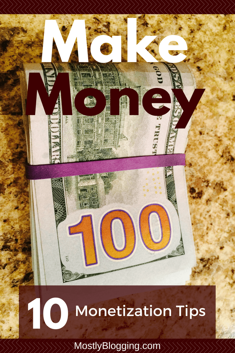 Making money online