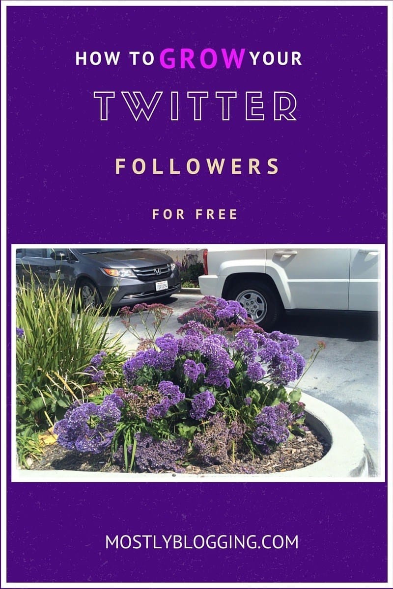 #Blogging is easier with Twitter followers