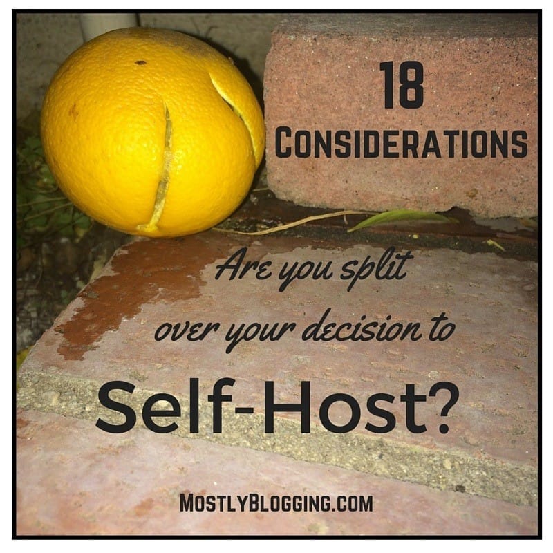 Is Self-Hosting Your Blog for you?