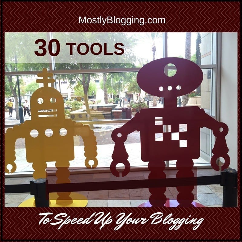 These tools will help bloggers blog quicker.