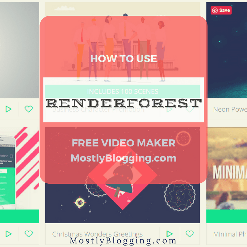 Renderforest free online video maker