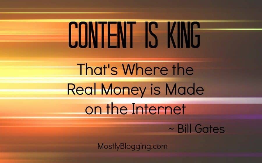 #Bloggers can make money by content marketing